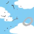 図解「飛蚊症」イラストで見る眼疾患説明シリーズ
