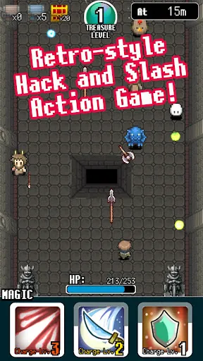 Screenshot di Pixel Dungeon Hero