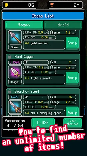Screenshot di Pixel Dungeon Hero