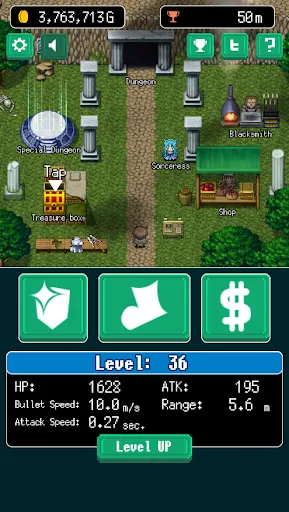Screenshot di Pixel Dungeon Hero