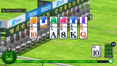 Tangkapan skrin Pocket Card Jockey: Ride On!