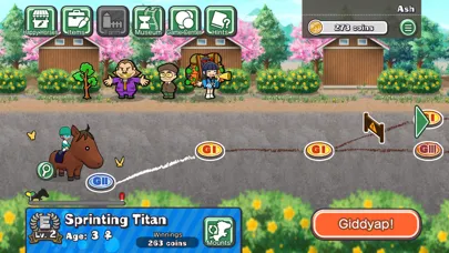 Tangkapan skrin Pocket Card Jockey: Ride On!