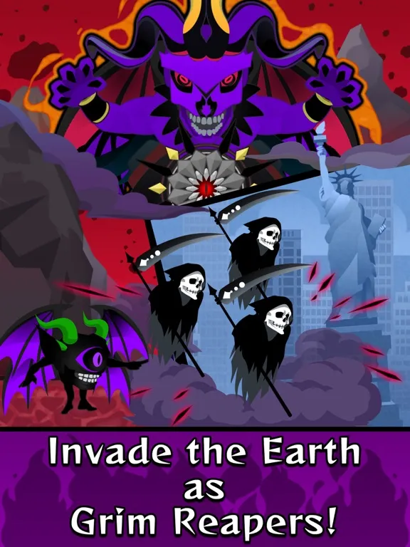 Idle Grim Reapers iPad  스크린샷