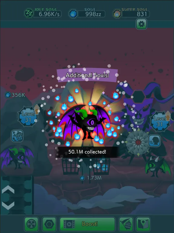 Idle Grim Reapers iPad  스크린샷
