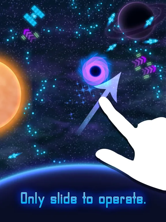 Captures d'écran de Space Eater for iOS iPad 