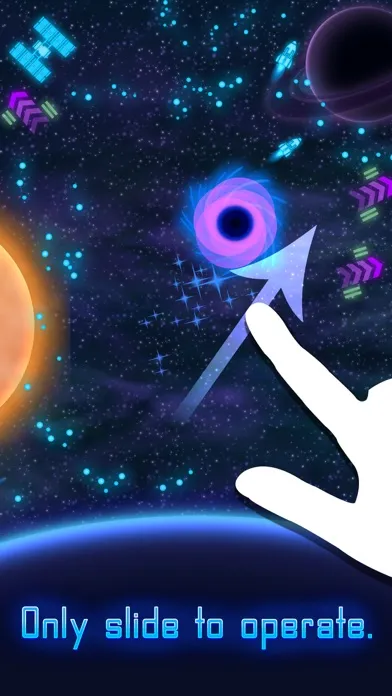 Captures d'écran de Space Eater for iOS