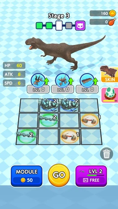 DinoGrandBattle Ekran Görüntüleri