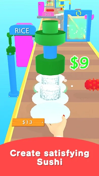 Скриншоты Sushi Stack 3D