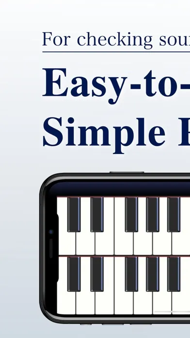Piano - Simple & Easy-to-use应用截图