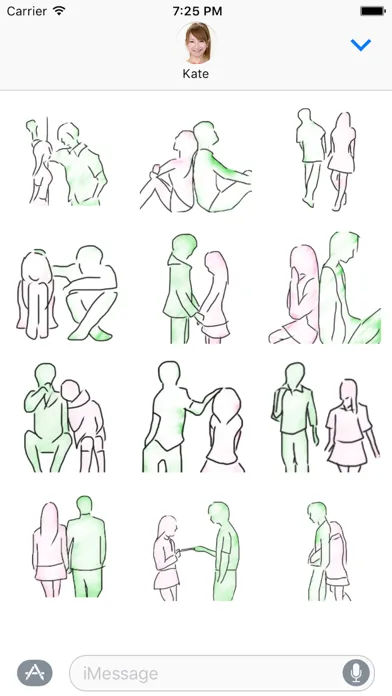 Скриншоты Couples Sticker Lite