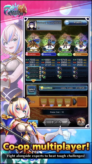 Скриншоты Grand Summoners - Anime RPG