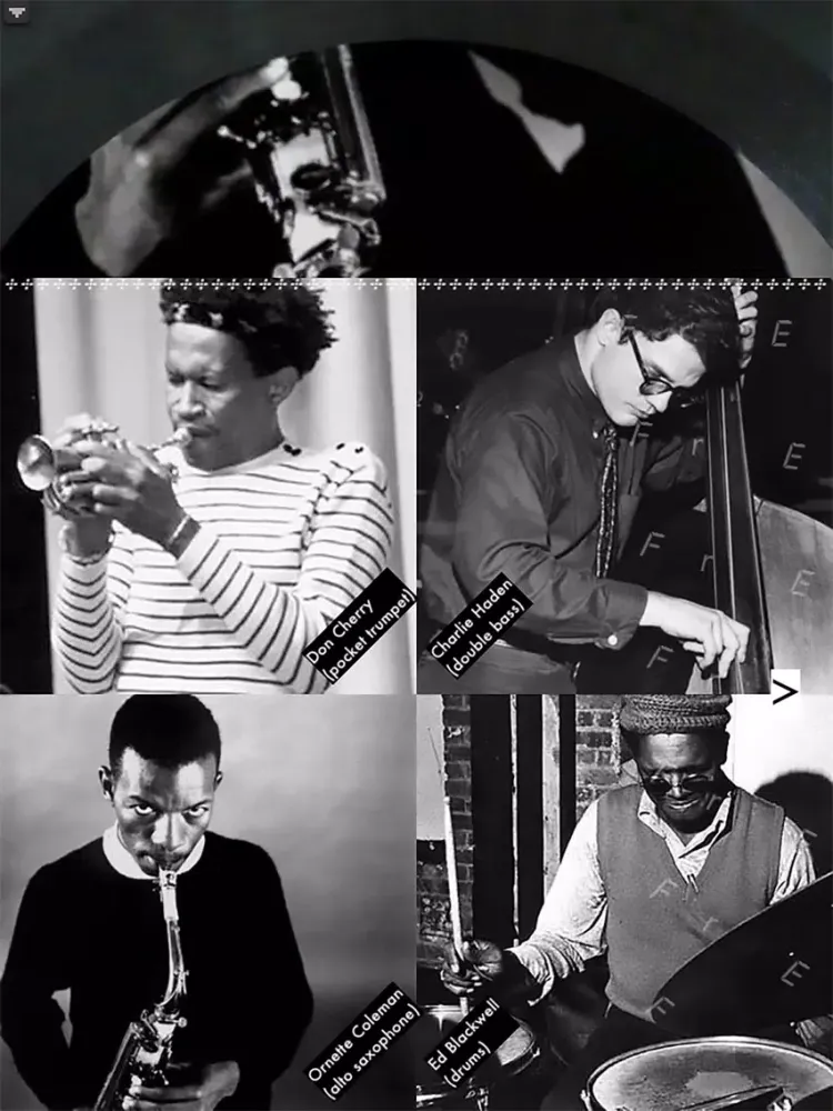 Zrzuty ekranu FREE JAZZ: Albert Ayler / Ornette Coleman iPad 