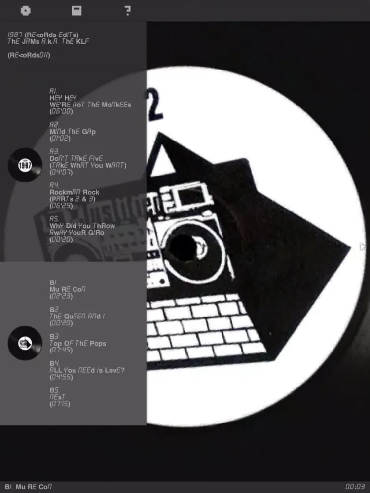 Скриншоты 1987 (Records Edits) - The JAMs a.k.a. The KLF iPad 