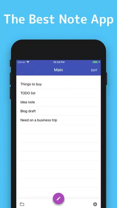 Notepad - Qooki - simple notes স্ক্রিনশট