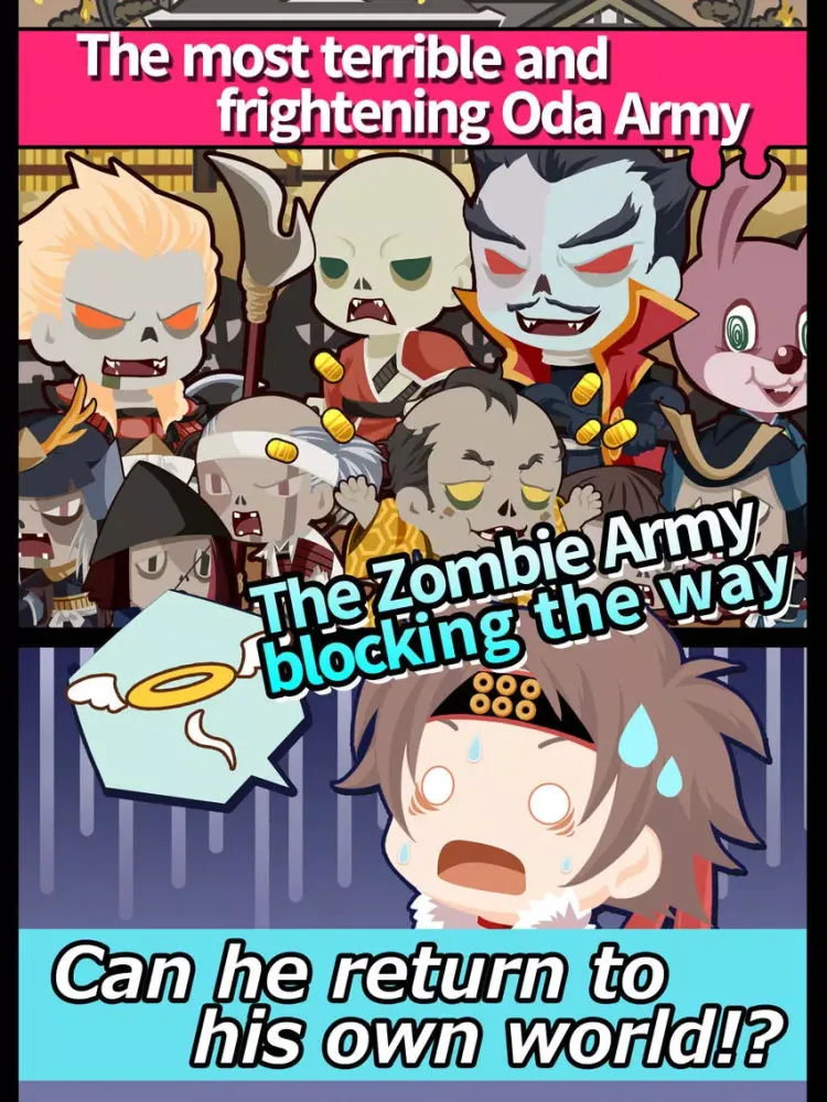 Capturas de pantalla de Sengoku of the Dead iPad 