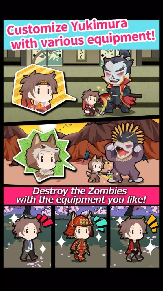 Capturas de pantalla de Sengoku of the Dead
