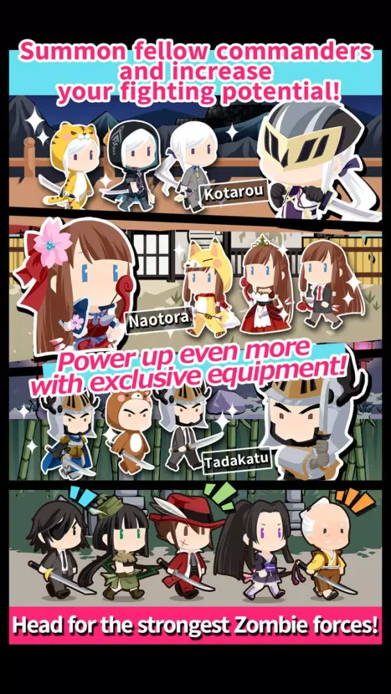 Capturas de pantalla de Sengoku of the Dead