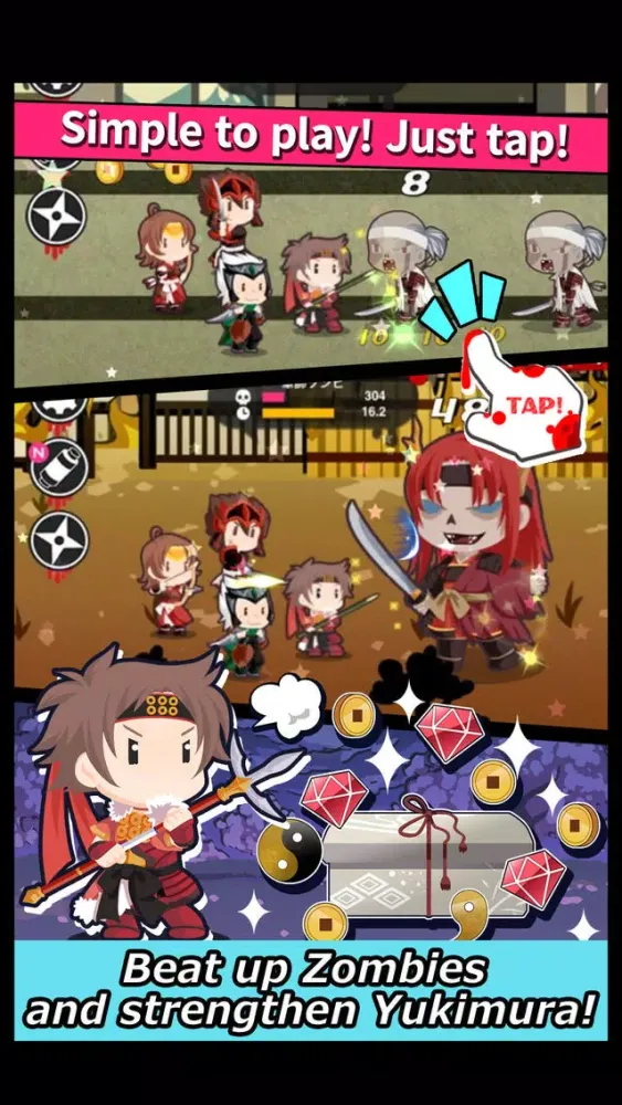 Capturas de pantalla de Sengoku of the Dead