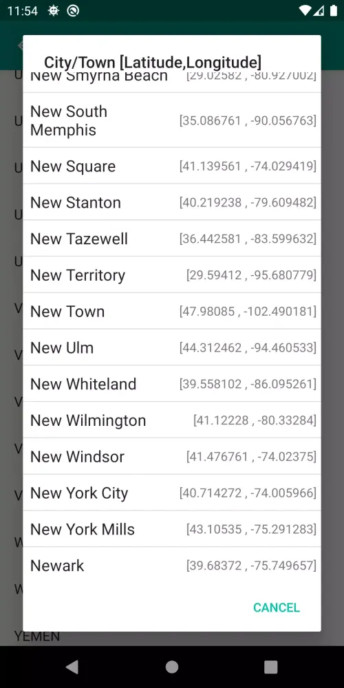 VoiceWeather Screenshots