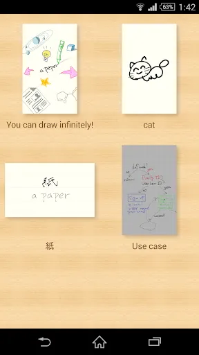 Скриншоты Handwriting memo "a Paper"
