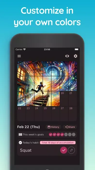 Скриншоты PicHabit: Art from Habits