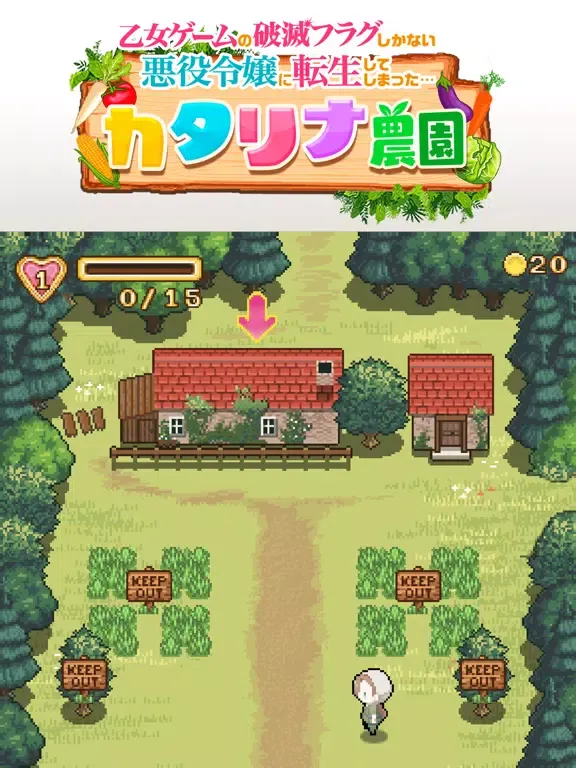 はめふら　カタリナ農園 iPad  스크린샷