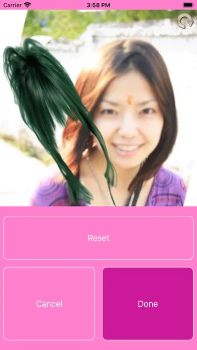 Capturas de pantalla de Try Hairstyle Lite