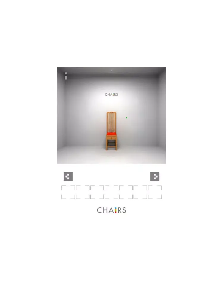 Escape Game "Chairs" iPad 应用截图