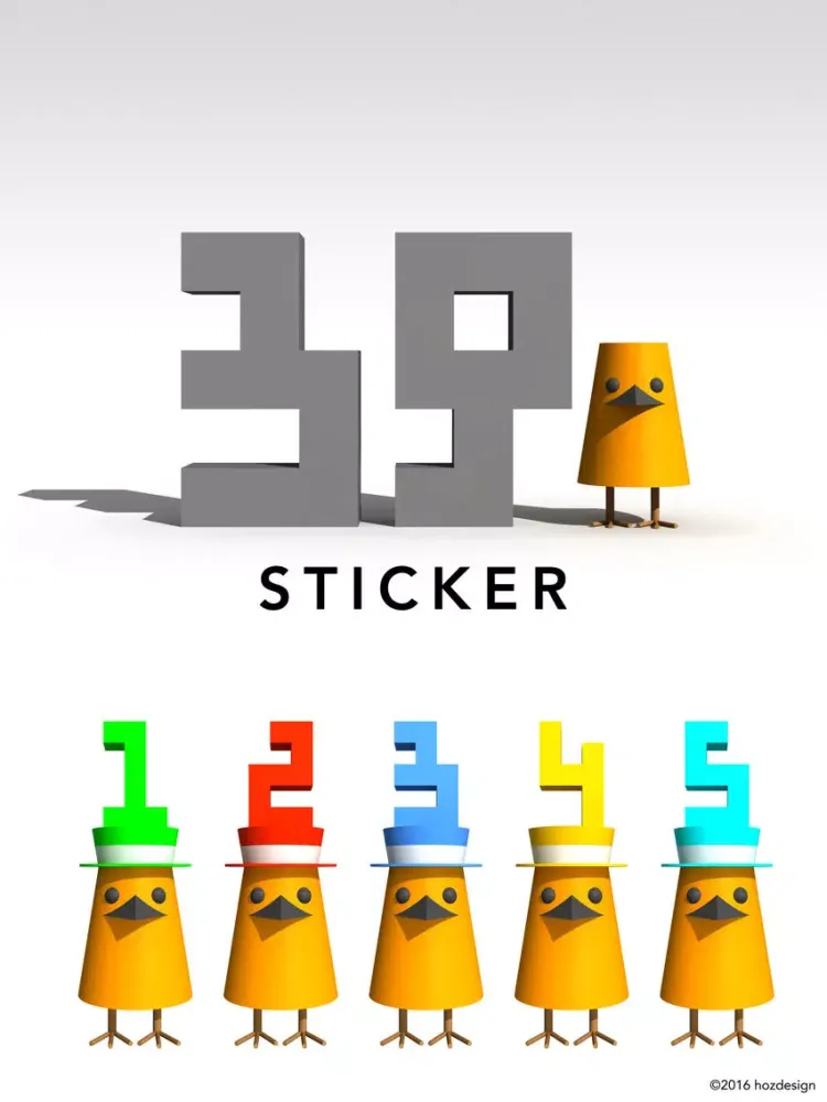 Capturas de tela do Mr.3939 Sticker iPad 