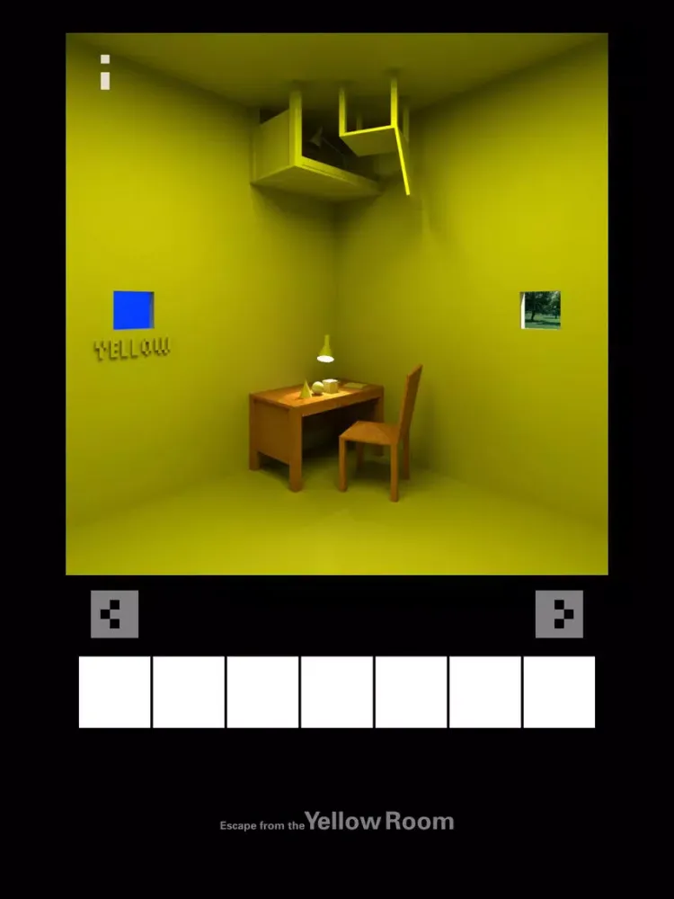 ภาพหน้าจอของ Escape from the Yellow Room iPad 