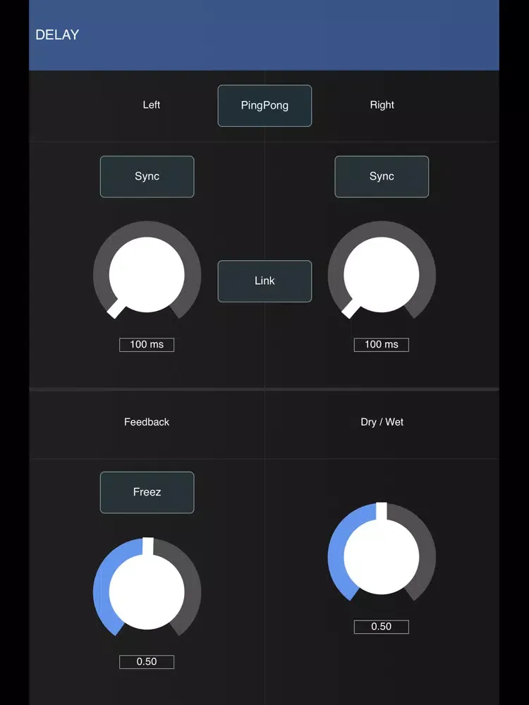 DL01 - simple delay iPad 应用截图