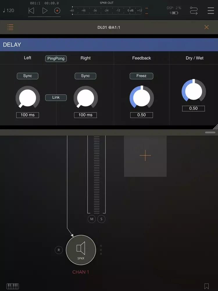 DL01 - simple delay iPad 应用截图