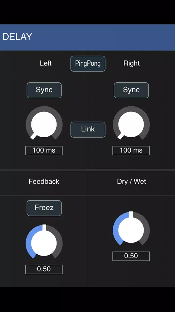 DL01 - simple delay Screenshots
