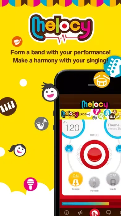 ภาพหน้าจอของ melocy - a social music app!