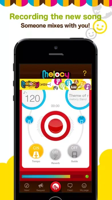 ภาพหน้าจอของ melocy - a social music app!