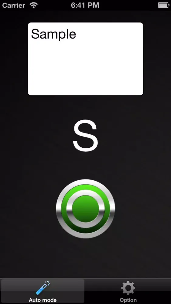 Captures d'écran de Handy morse Lite