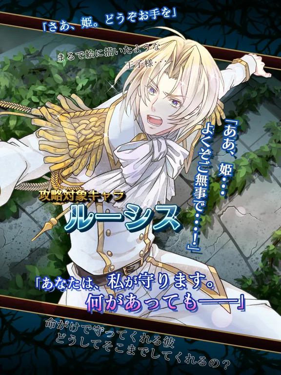 Capturas de tela do 乙女脱出ゲーム　光と影のレグルス～迷宮の王子たち～ iPad 