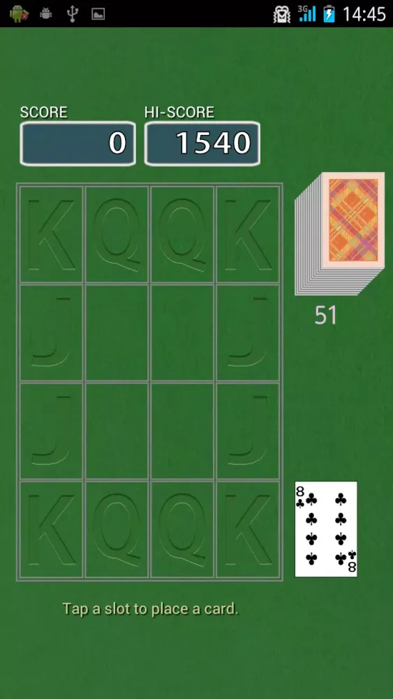 Capturas de tela do Kings in the Corners