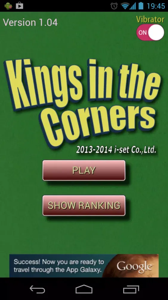 Capturas de tela do Kings in the Corners