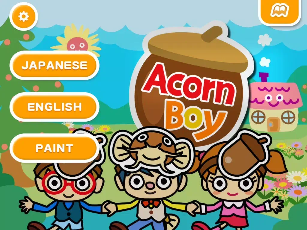Ảnh chụp màn hình của Acorn Boy (FREE) - Jajajajan Kids Song & Coloring picture book series iPad 