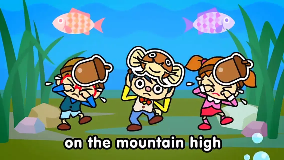 Ảnh chụp màn hình của Acorn Boy (FREE) - Jajajajan Kids Song & Coloring picture book series