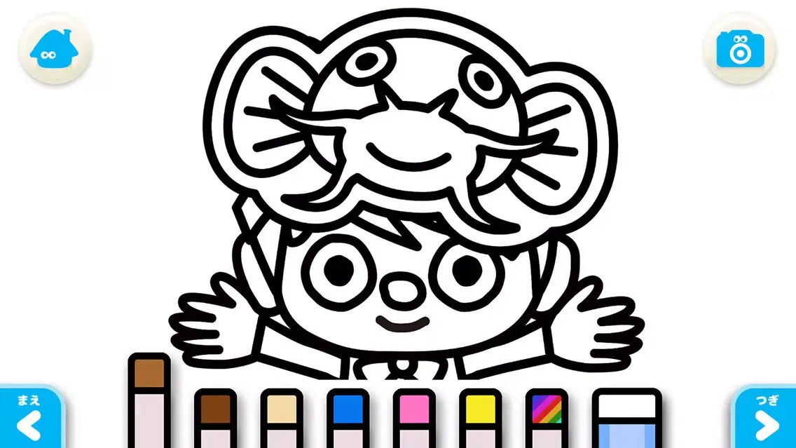 Ảnh chụp màn hình của Acorn Boy (FREE) - Jajajajan Kids Song & Coloring picture book series
