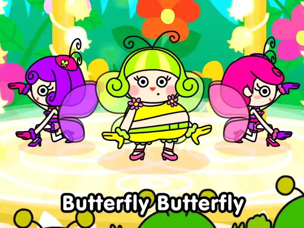 Tangkapan layar Butterfly (FREE) - Jajajajan Kids Song series iPad 