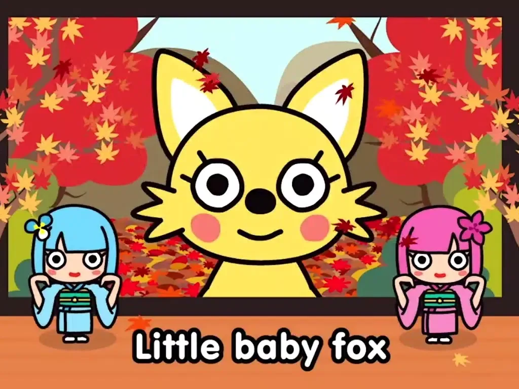 Little fox (FREE) - Jajajajan Kids Song series iPad  سکرین شاٹس