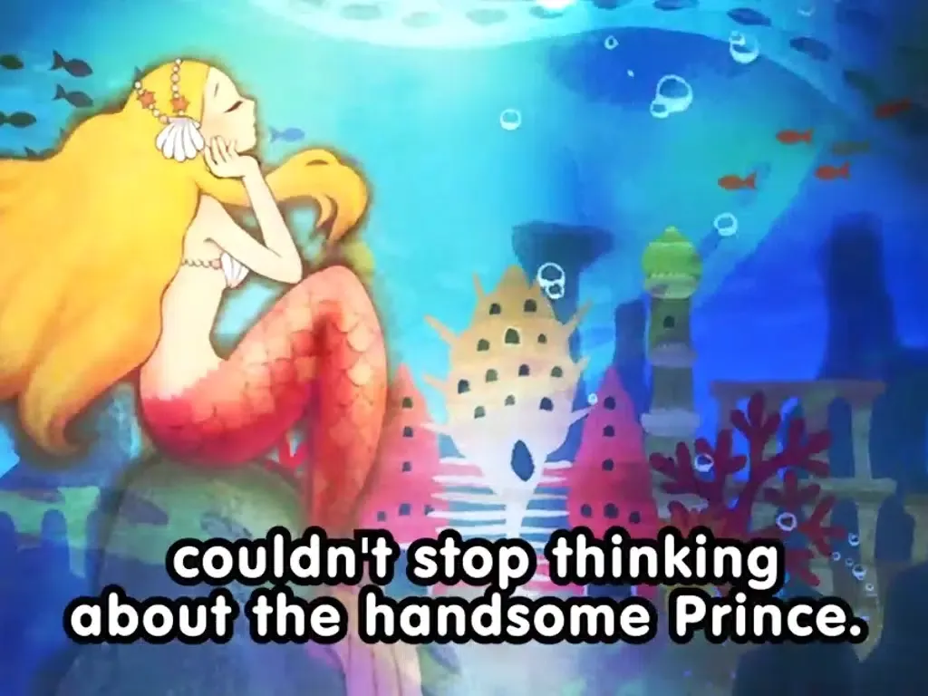 Ảnh chụp màn hình của The Little Mermaid (FREE) - Jajajajan Kids Songs & Coloring picture books series iPad 