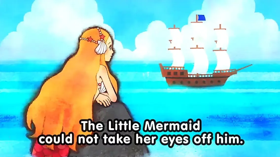 Ảnh chụp màn hình của The Little Mermaid (FREE) - Jajajajan Kids Songs & Coloring picture books series