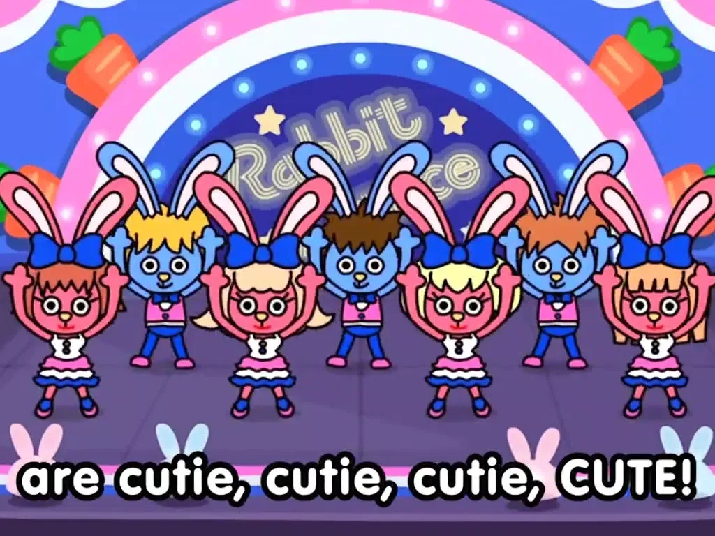 تصاویر Rabbit Dance (FREE) - Jajajajan Kids Song series iPad 