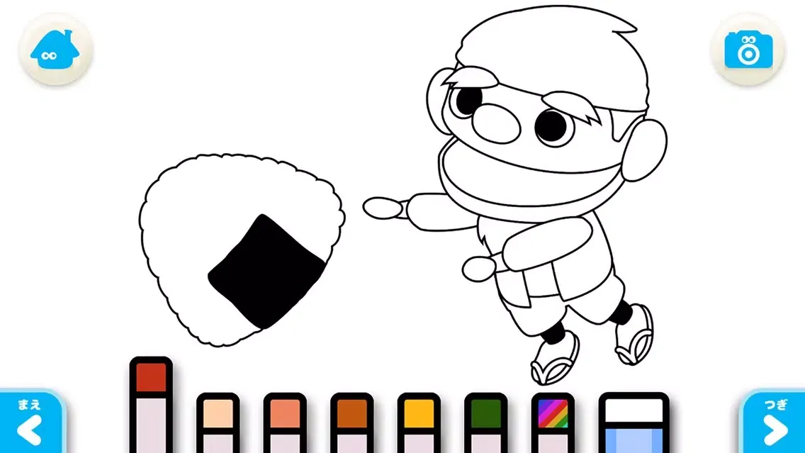 The Rolling Rice Ball (FREE) -Jajajajan Kids Song & Coloring picture book series应用截图