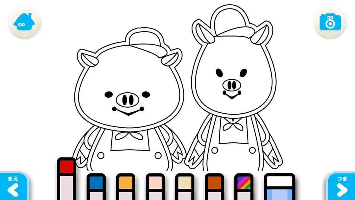 Three Little Pigs (FREE) - Jajajajan Kids Songs & Coloring picture books series应用截图