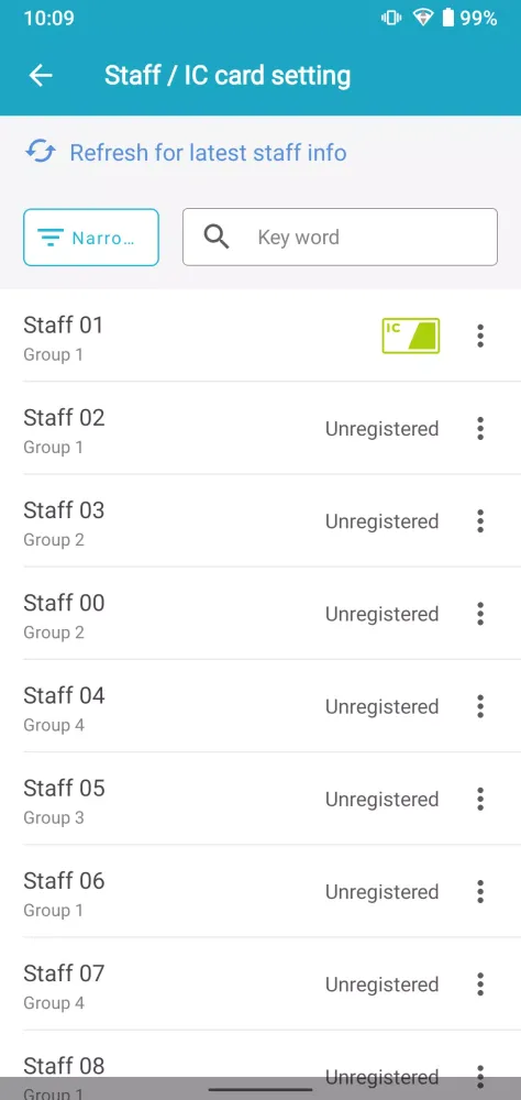 Jobcan Attendance Mgmt (NFC) স্ক্রিনশট